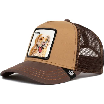 lippikset-kaareva-rekka-ruskea-snapback-the-loyal-dog-the-farm-goorin-bros