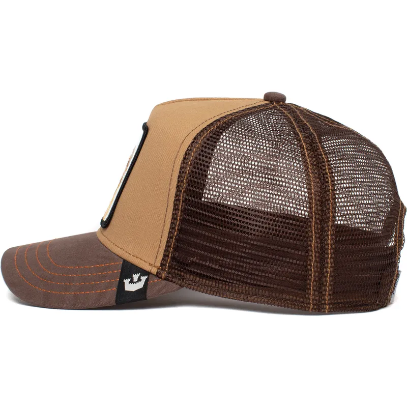 lippikset-kaareva-rekka-ruskea-snapback-the-loyal-dog-the-farm-goorin-bros