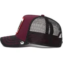 lippikset-kaareva-rekka-punainen-snapback-the-bull-the-farm-goorin-bros