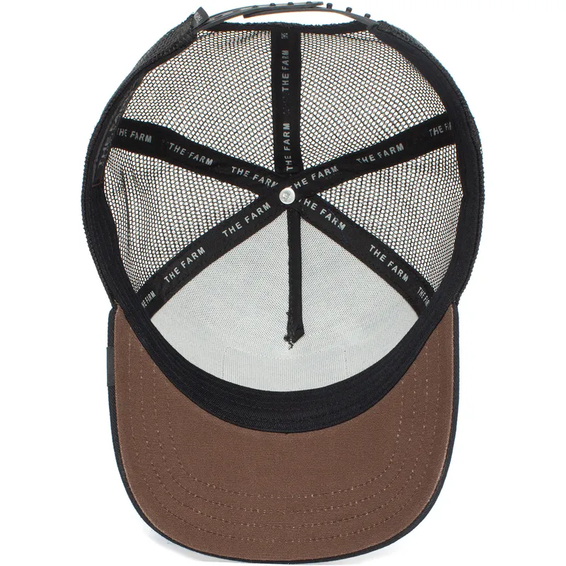 lippikset-kaareva-rekka-musta-snapback-the-the-farm-goorin-bros