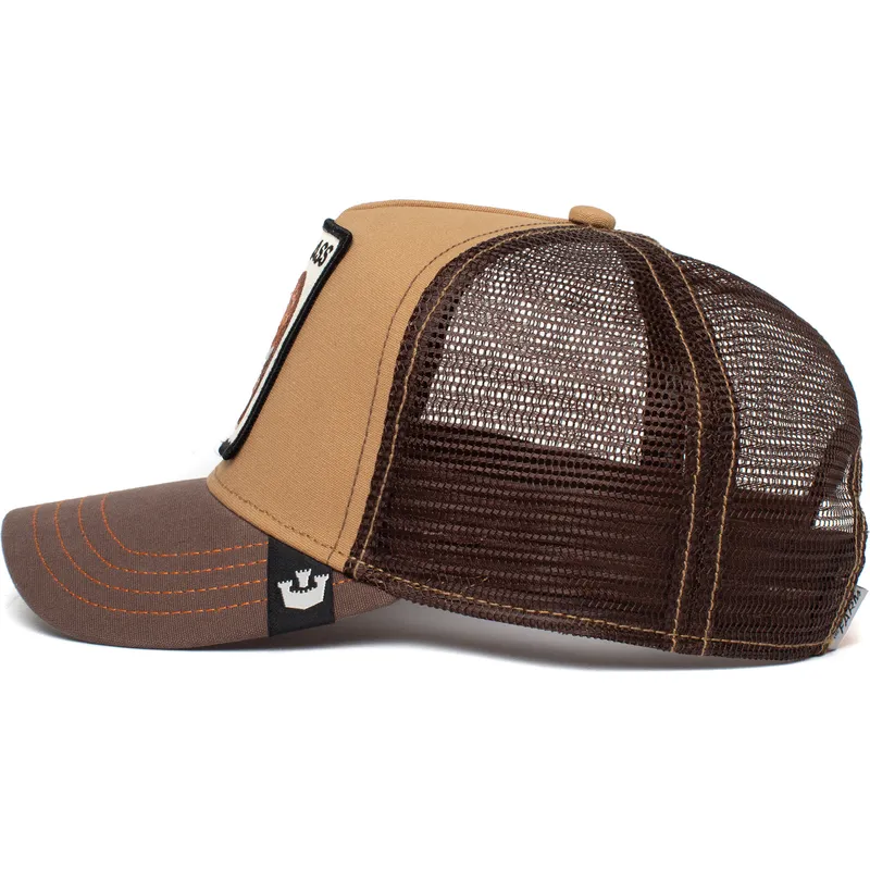 lippikset-kaareva-rekka-ruskea-snapback-the-ass-the-farm-goorin-bros lippikset-kaareva-rekka-ruskea-snapback-the-ass-the-farm-goorin-bros