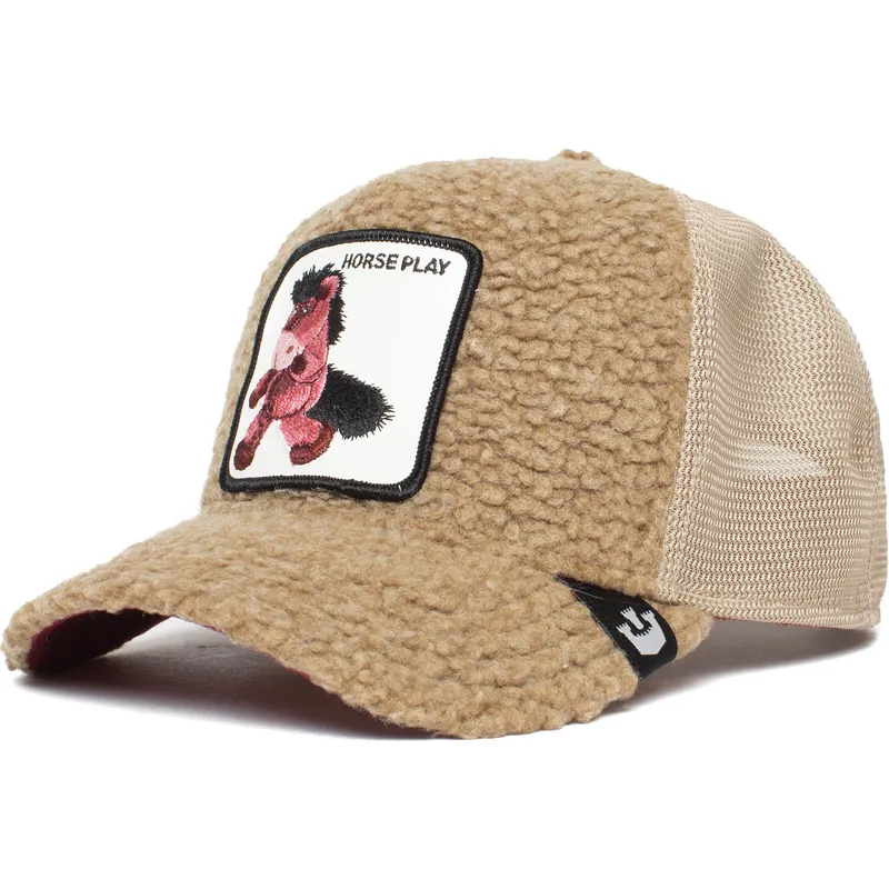 lippikset-kaareva-rekka-ruskea-snapback-lapsille-horse-play-little-horsey-the-farm-goorin-bros