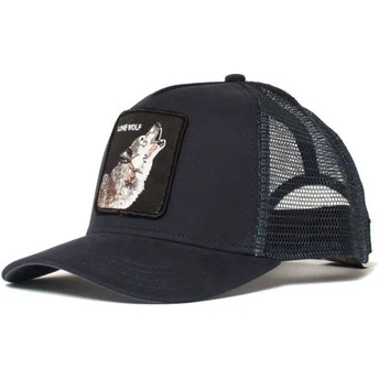 lippikset-kaareva-rekka-laivastonsininen-snapback-lapsille-lone-wolf-little-howler-the-farm-goorin-bros
