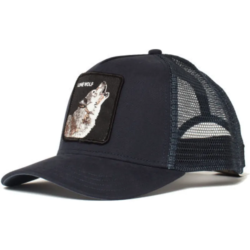 lippikset-kaareva-rekka-laivastonsininen-snapback-lapsille-lone-wolf-little-howler-the-farm-goorin-bros lippikset-kaareva-rekka-laivastonsininen-snapback-lapsille-lone-wolf-little-howler-the-farm-goorin-bros