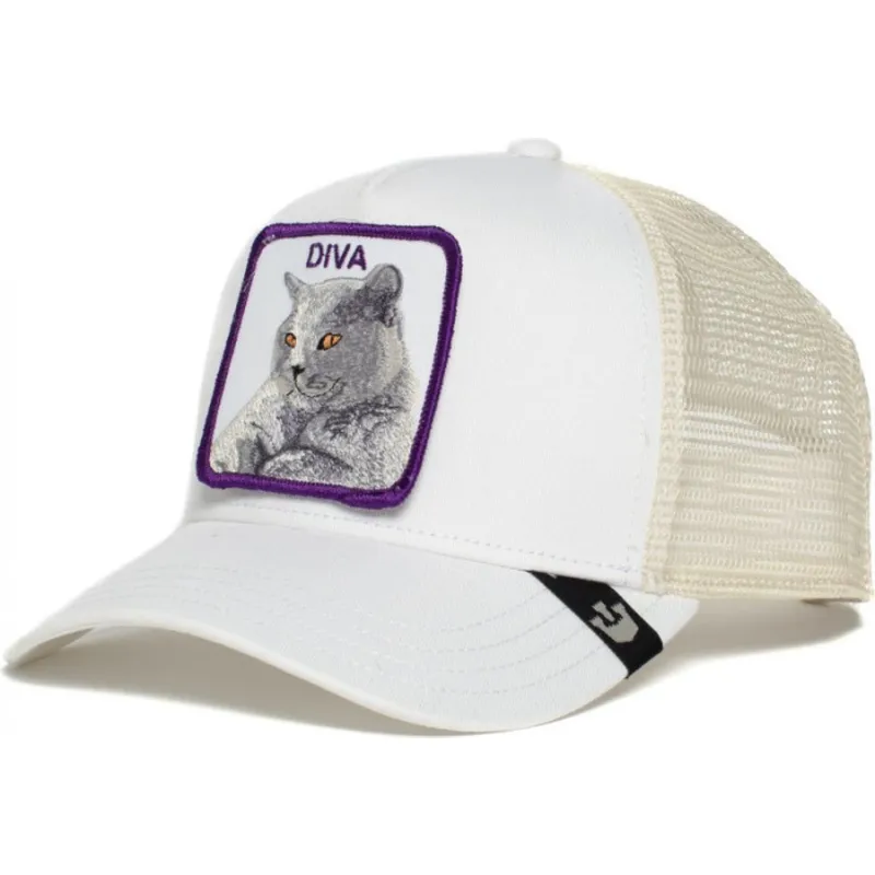 lippikset-kaareva-rekka-valkoinen-snapback-diva-stance-the-farm-goorin-bros lippikset-kaareva-rekka-valkoinen-snapback-diva-stance-the-farm-goorin-bros
