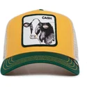 lippikset-kaareva-rekka-keltainen-snapback-the-cash-cow-the-farm-goorin-bros