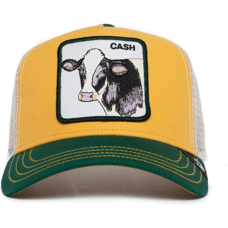 lippikset-kaareva-rekka-keltainen-snapback-the-cash-cow-the-farm-goorin-bros lippikset-kaareva-rekka-keltainen-snapback-the-cash-cow-the-farm-goorin-bros