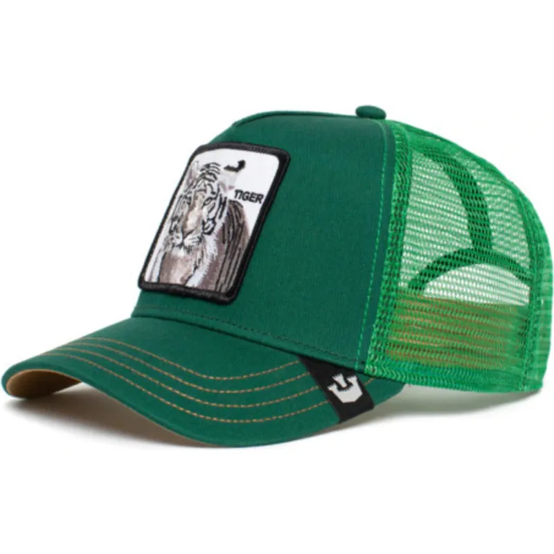 lippikset-kaareva-rekka-vihrea-snapback-the-silver-tiger-the-farm-goorin-bros