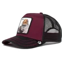 lippikset-kaareva-rekka-punainen-snapback-the-boss-the-farm-goorin-bros
