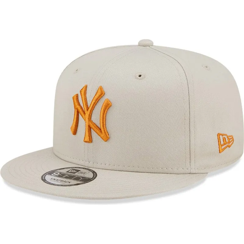 lippikset-littea-beige-snapback-9fifty-league-essential-new-york-yankees-mlb-new-era