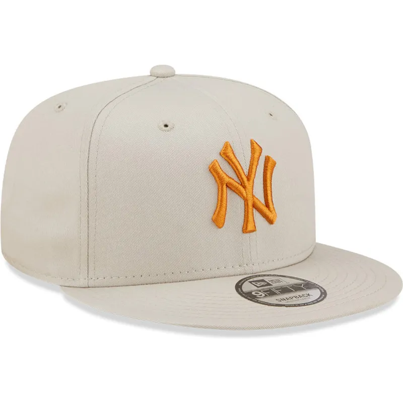 lippikset-littea-beige-snapback-9fifty-league-essential-new-york-yankees-mlb-new-era
