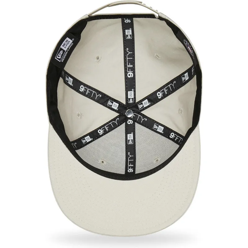 lippikset-littea-beige-snapback-9fifty-league-essential-new-york-yankees-mlb-new-era