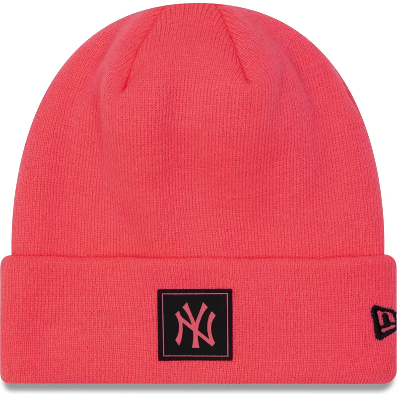 lakit-vaaleanpunainen-neon-team-cuff-new-york-yankees-mlb-new-era