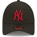 lippikset-kaareva-musta-saadettava-nauha-9forty-league-essential-new-york-yankees-mlb-new-era