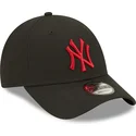 lippikset-kaareva-musta-saadettava-nauha-9forty-league-essential-new-york-yankees-mlb-new-era