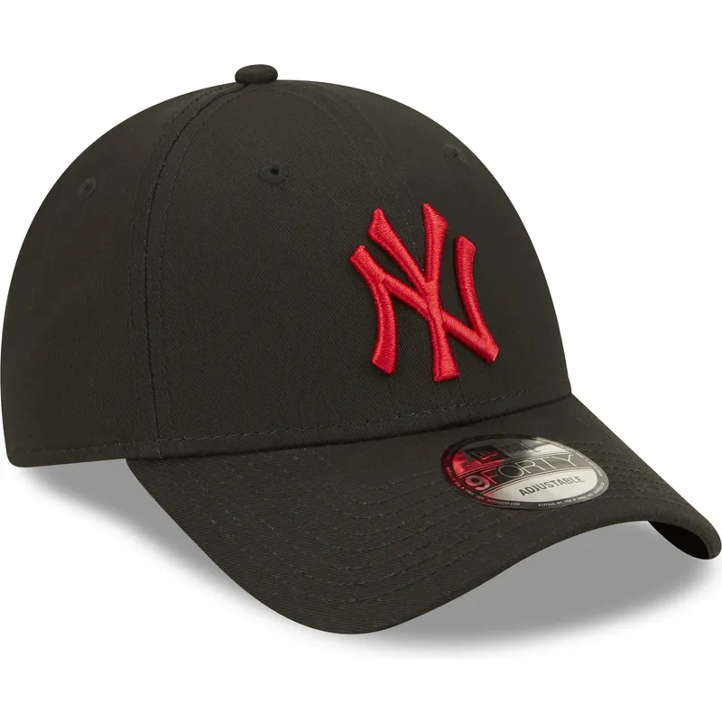 lippikset-kaareva-musta-saadettava-nauha-9forty-league-essential-new-york-yankees-mlb-new-era