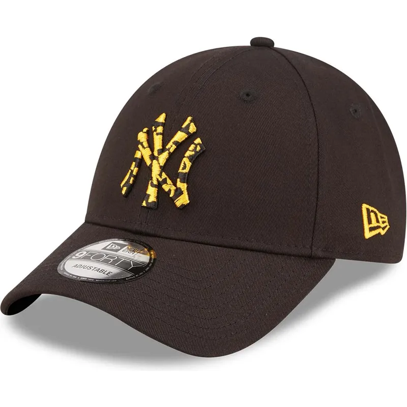 lippikset-kaareva-musta-saadettava-nauha-9forty-seasonal-infill-new-york-yankees-mlb-new-era