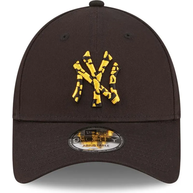 lippikset-kaareva-musta-saadettava-nauha-9forty-seasonal-infill-new-york-yankees-mlb-new-era