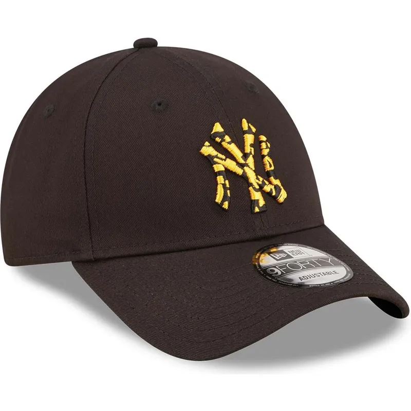lippikset-kaareva-musta-saadettava-nauha-9forty-seasonal-infill-new-york-yankees-mlb-new-era