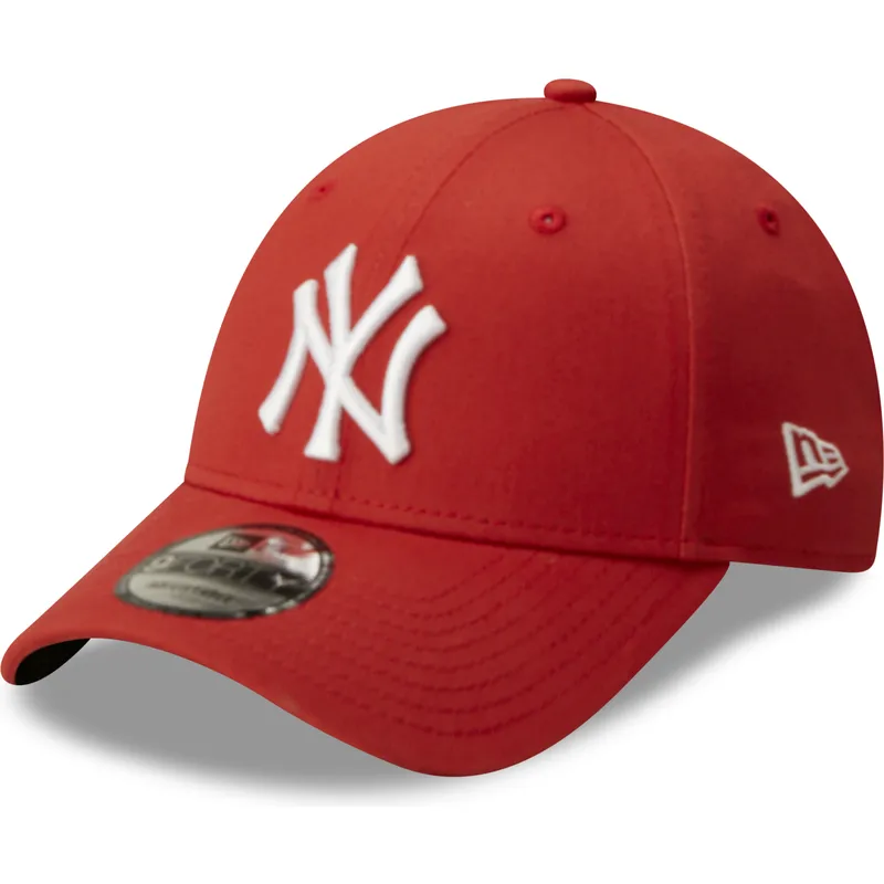 lippikset-kaareva-punainen-saadettava-nauha-9forty-league-essential-new-york-yankees-mlb-new-era