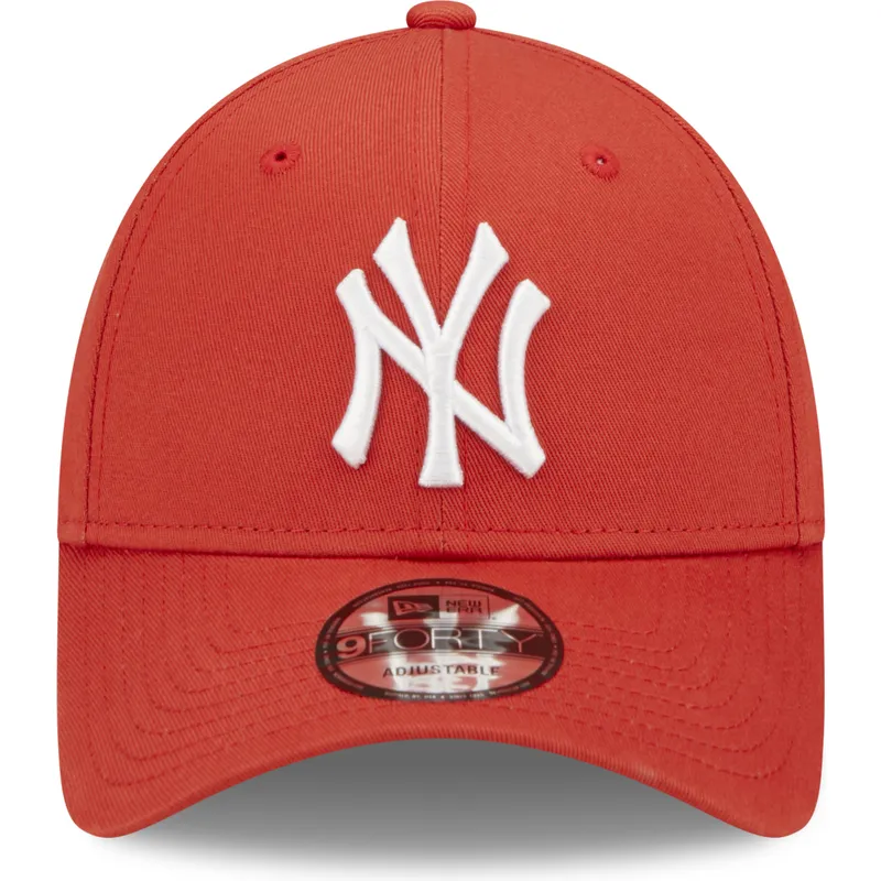 lippikset-kaareva-punainen-saadettava-nauha-9forty-league-essential-new-york-yankees-mlb-new-era