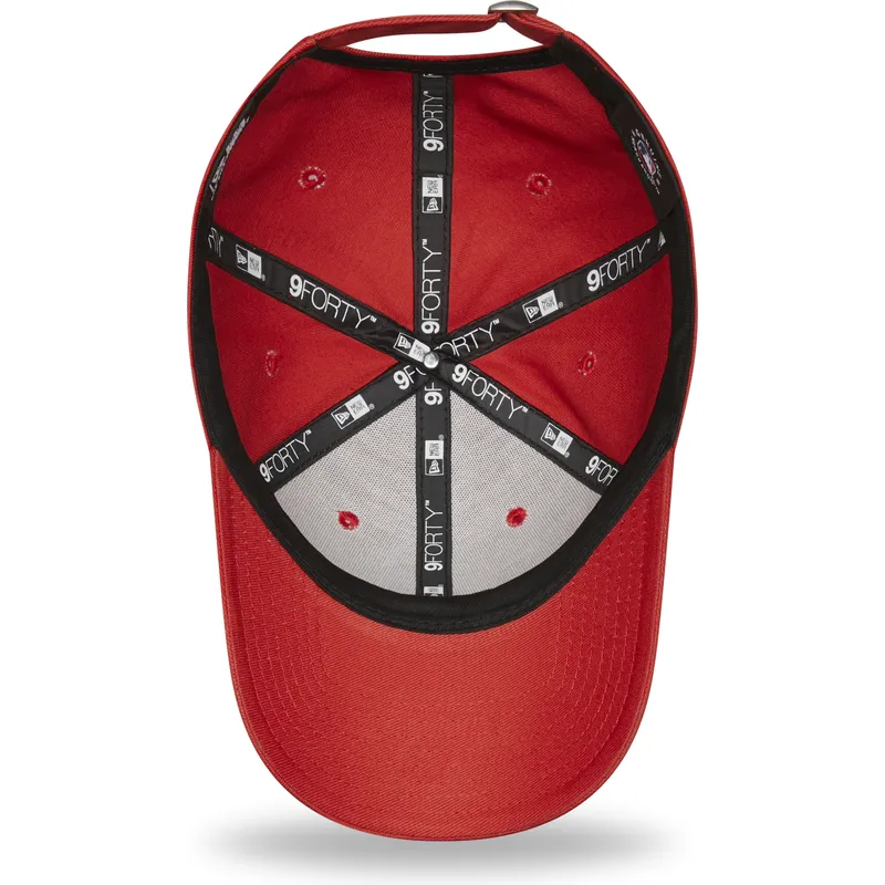 lippikset-kaareva-punainen-saadettava-nauha-9forty-league-essential-new-york-yankees-mlb-new-era