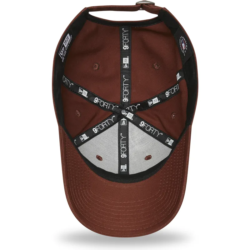 lippikset-kaareva-ruskea-saadettava-nauha-9forty-league-essential-new-york-yankees-mlb-new-era lippikset-kaareva-ruskea-saadettava-nauha-9forty-league-essential-new-york-yankees-mlb-new-era