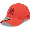 lippikset-kaareva-punainen-saadettava-nauha-9forty-seasonal-infill-new-york-yankees-mlb-new-era