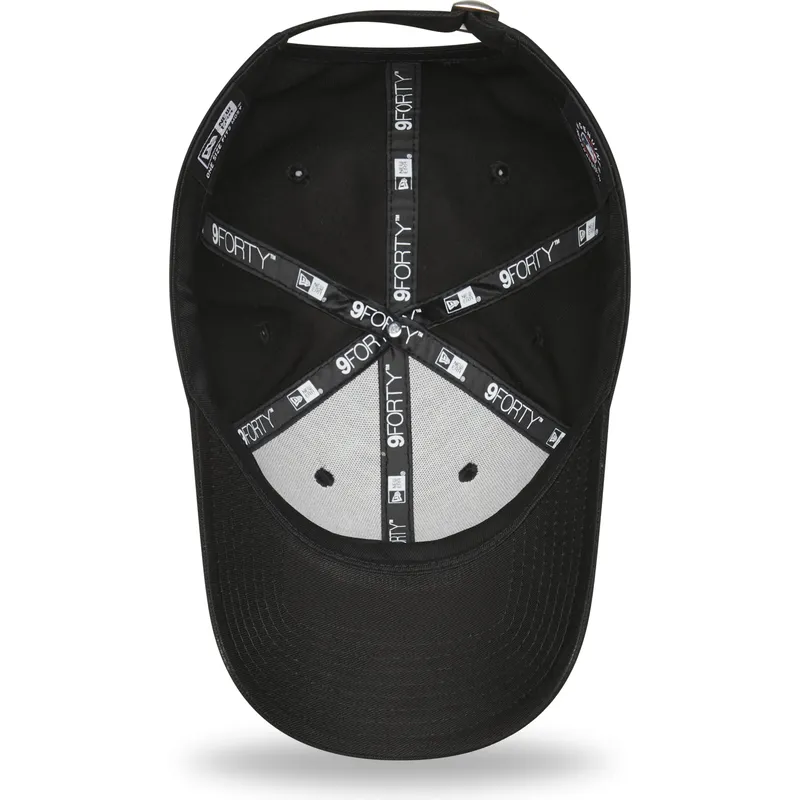 lippikset-kaareva-musta-saadettava-nauha-9forty-league-essential-chicago-white-sox-mlb-new-era