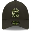 lippikset-kaareva-musta-snapback-9forty-neon-pack-repreve-new-york-yankees-mlb-new-era