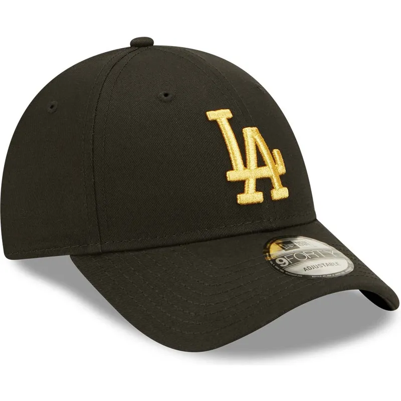 lippikset-kaareva-musta-saadettava-nauha-dorado-9forty-metallic-los-angeles-dodgers-mlb-new-era lippikset-kaareva-musta-saadettava-nauha-dorado-9forty-metallic-los-angeles-dodgers-mlb-new-era