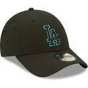 lippikset-kaareva-musta-snapback-9forty-neon-pack-repreve-los-angeles-dodgers-mlb-new-era