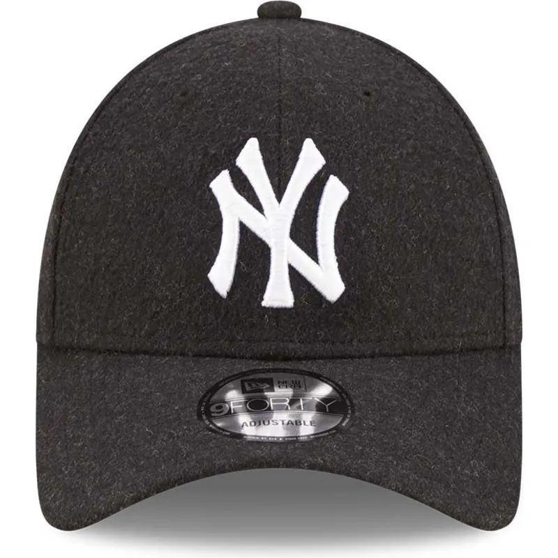 lippikset-kaareva-musta-saadettava-nauha-9forty-the-league-melton-wool-new-york-yankees-mlb-new-era lippikset-kaareva-musta-saadettava-nauha-9forty-the-league-melton-wool-new-york-yankees-mlb-new-era