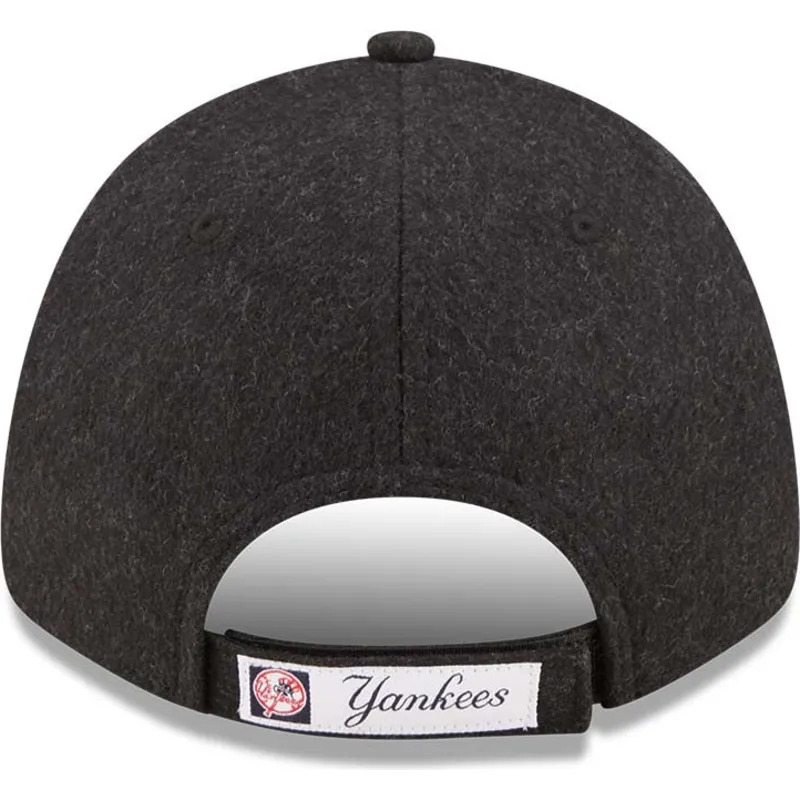 lippikset-kaareva-musta-saadettava-nauha-9forty-the-league-melton-wool-new-york-yankees-mlb-new-era lippikset-kaareva-musta-saadettava-nauha-9forty-the-league-melton-wool-new-york-yankees-mlb-new-era