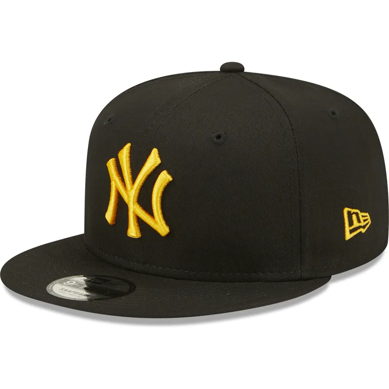 lippikset-littea-musta-snapback-9fifty-league-essential-new-york-yankees-mlb-new-era