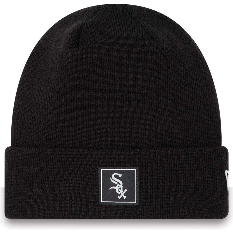 new-era-team-cuff-chicago-white-sox-mlb-black-beanie