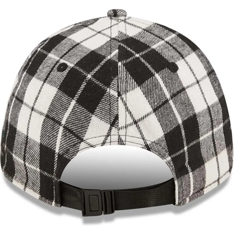 lippikset-kaareva-musta-saadettava-nauha-9forty-plaid-new-york-yankees-mlb-new-era