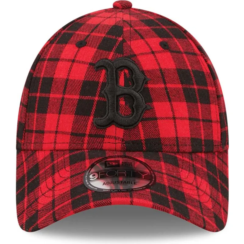 lippikset-kaareva-punainen-saadettava-nauha-9forty-plaid-boston-red-sox-mlb-new-era lippikset-kaareva-punainen-saadettava-nauha-9forty-plaid-boston-red-sox-mlb-new-era