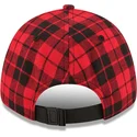 lippikset-kaareva-punainen-saadettava-nauha-9forty-plaid-boston-red-sox-mlb-new-era