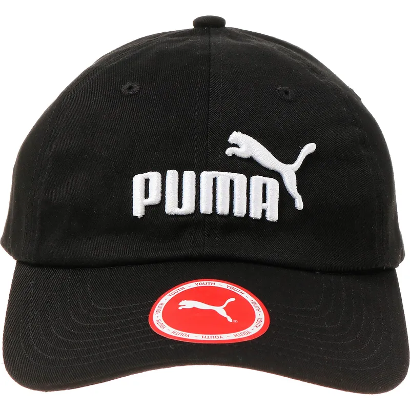 lippikset-kaareva-musta-saadettava-nauha-lapsille-essentials-puma
