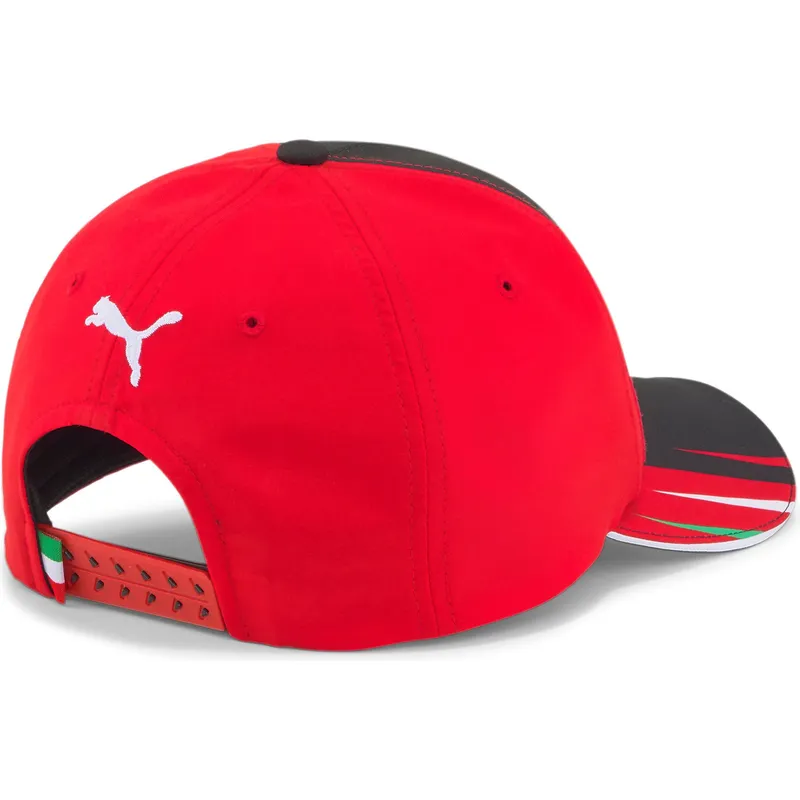 lippikset-kaareva-musta-snapback-sf-team-ferrari-formula-1-puma