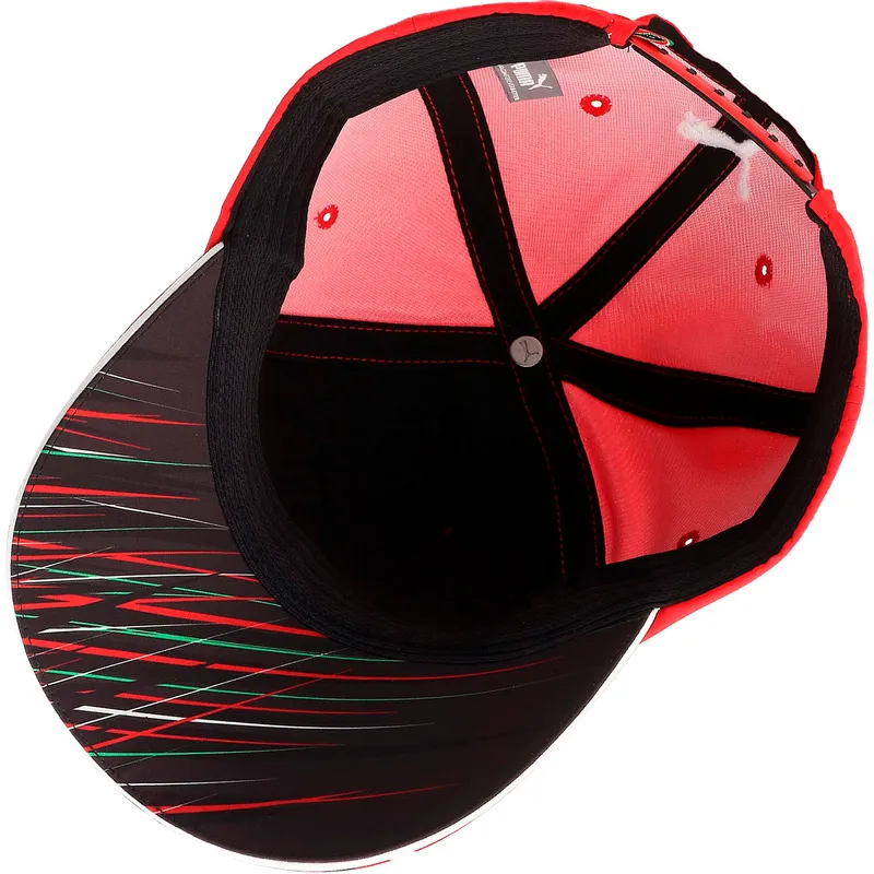 lippikset-kaareva-musta-snapback-sf-team-ferrari-formula-1-puma