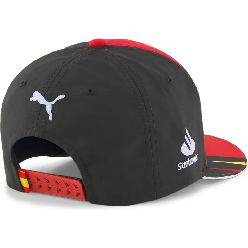 lippikset-kaareva-punainen-snapback-sf-carlos-sainz-ferrari-formula-1-puma
