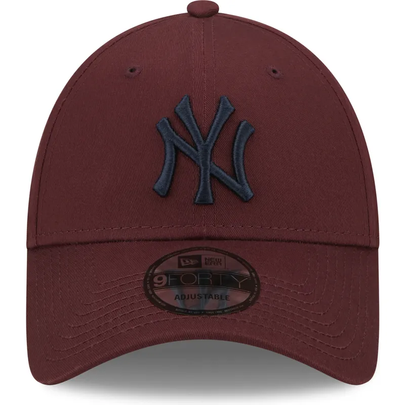 lippikset-kaareva-punainen-saadettava-nauha-9forty-league-essential-new-york-yankees-mlb-new-era