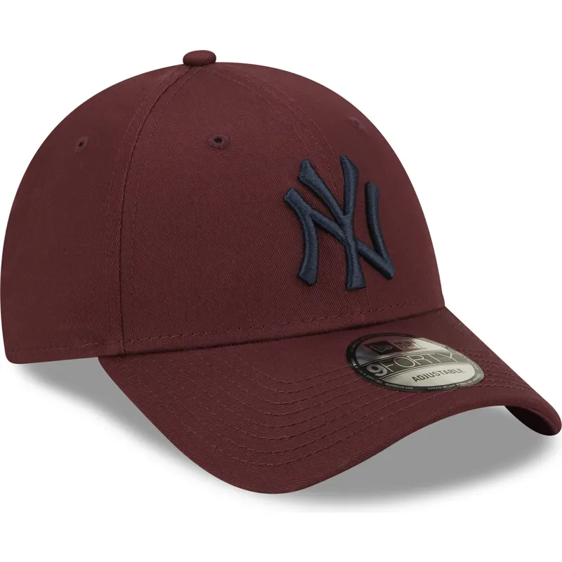 lippikset-kaareva-punainen-saadettava-nauha-9forty-league-essential-new-york-yankees-mlb-new-era