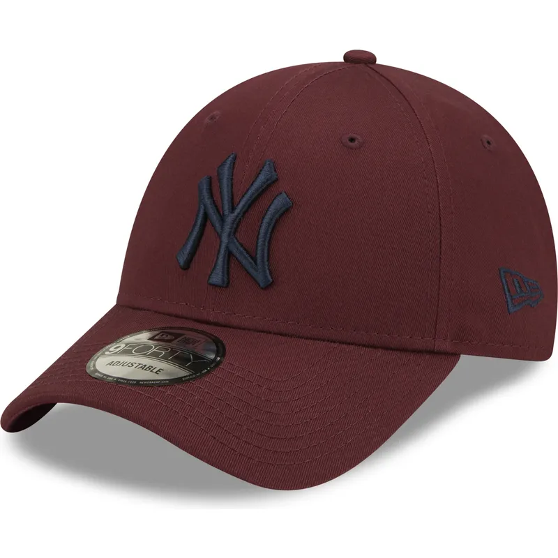 lippikset-kaareva-punainen-saadettava-nauha-9forty-league-essential-new-york-yankees-mlb-new-era