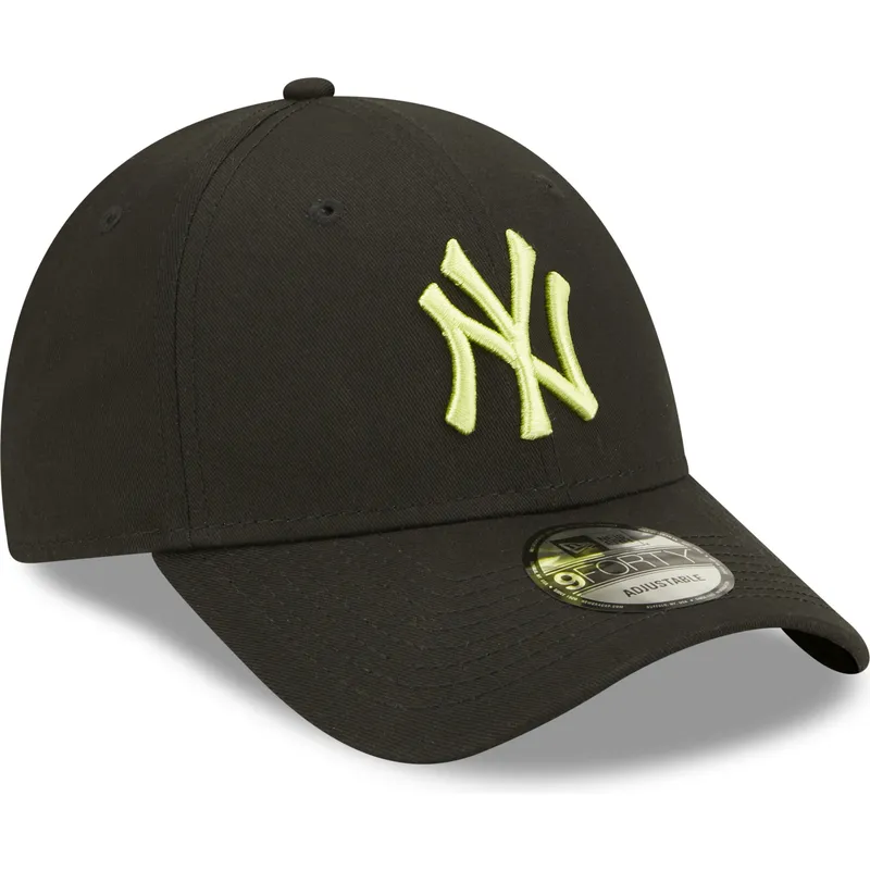 lippikset-kaareva-musta-saadettava-nauha-9forty-league-essential-new-york-yankees-mlb-new-era