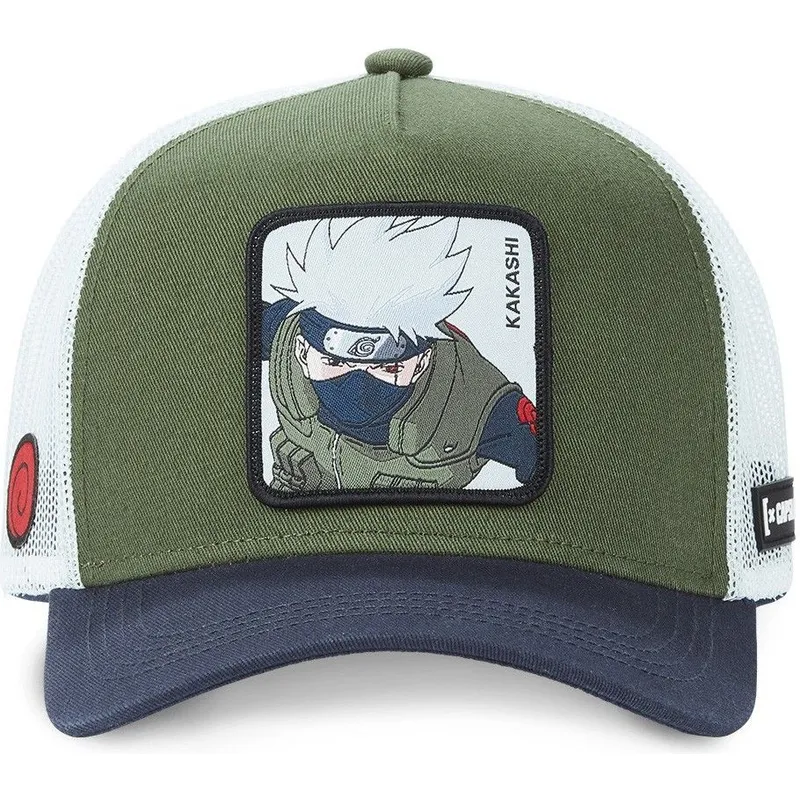 lippikset-kaareva-rekka-vihrea-snapback-kak1-kakashi-hatake-naruto-capslab lippikset-kaareva-rekka-vihrea-snapback-kak1-kakashi-hatake-naruto-capslab
