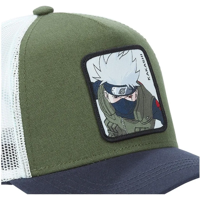 lippikset-kaareva-rekka-vihrea-snapback-kak1-kakashi-hatake-naruto-capslab lippikset-kaareva-rekka-vihrea-snapback-kak1-kakashi-hatake-naruto-capslab