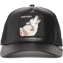 lippikset-kaareva-rekka-musta-snapback-lone-wolf-pack-boss-the-farm-goorin-bros